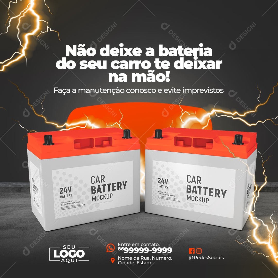 Não deixe a Bateria do Seu Carro te Deixar na Mçao