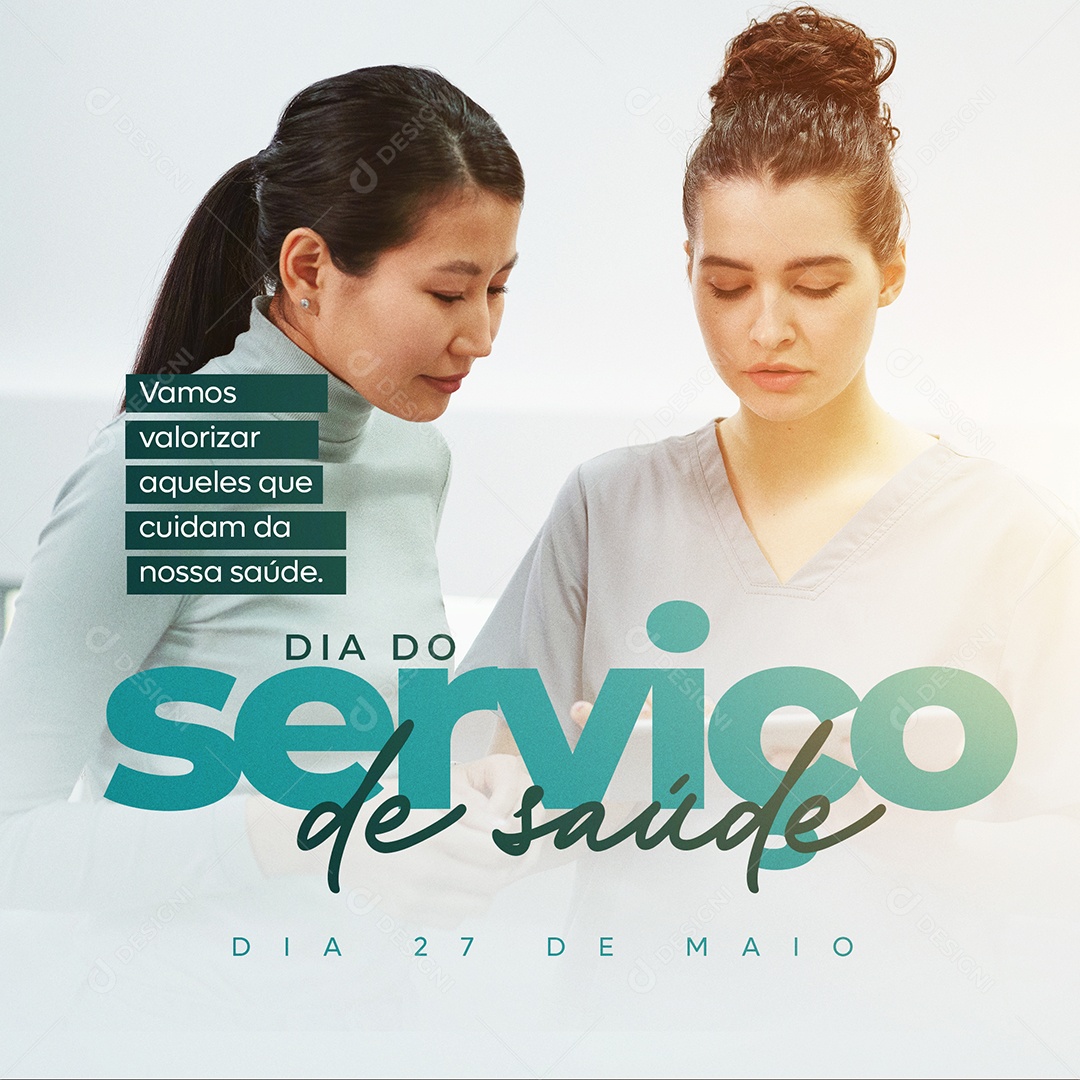 Dia Do Serviço De Saúde 27 De Maio Social Media PSD Editável