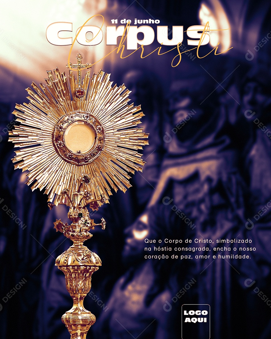 Story Corpus Christi 11 De Junho Corpo De Cristo Social Media PSD Editável