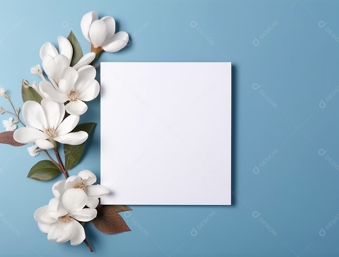 Fundo floral com espaço de cópia