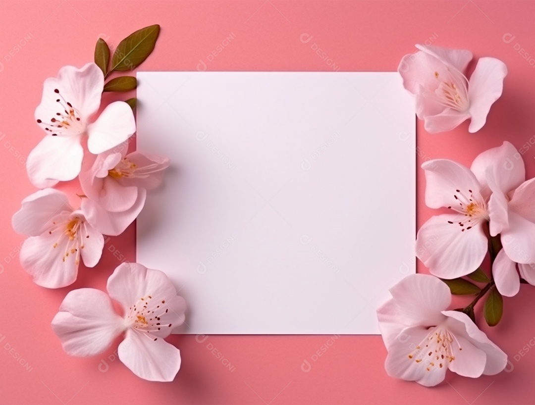 Fundo floral com espaço de cópia