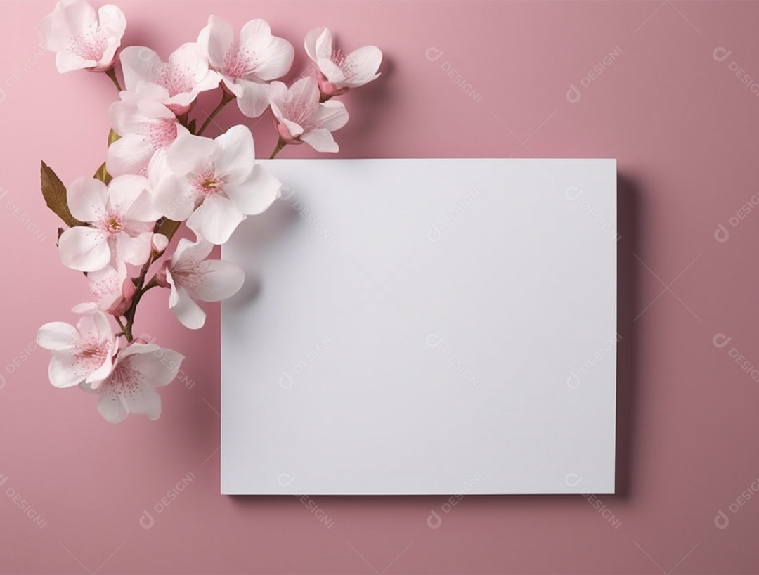 Fundo floral com espaço de cópia