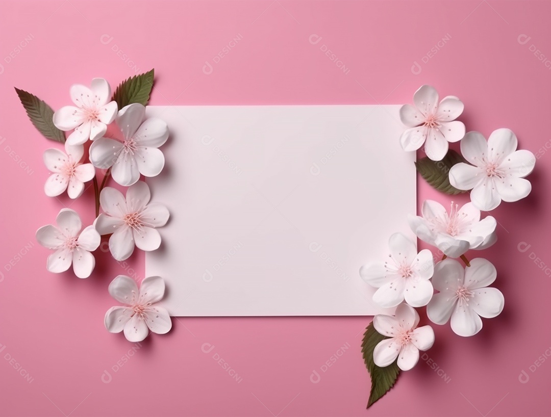 Fundo floral com espaço de cópia