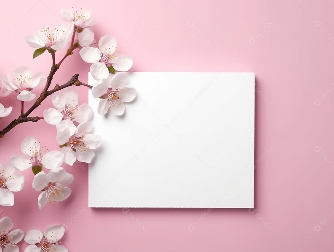 Fundo floral com espaço de cópia