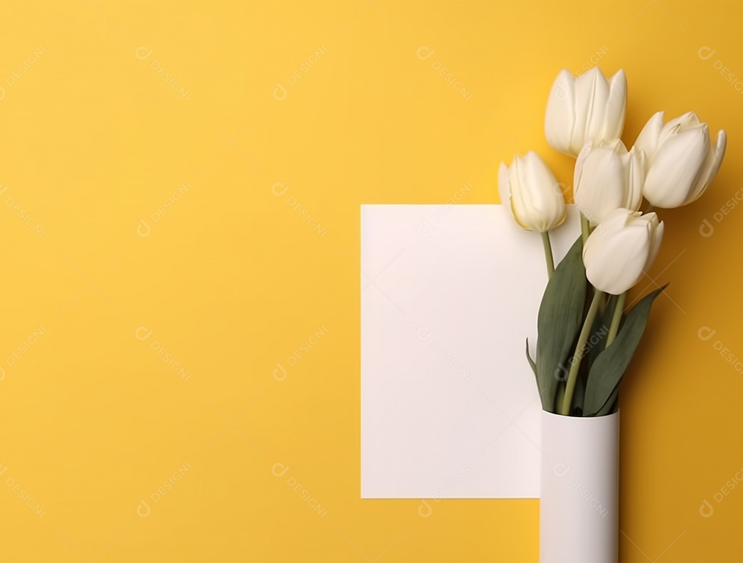 Fundo floral com espaço de cópia