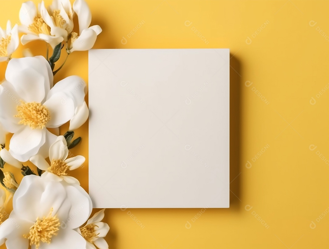 Fundo floral com espaço de cópia