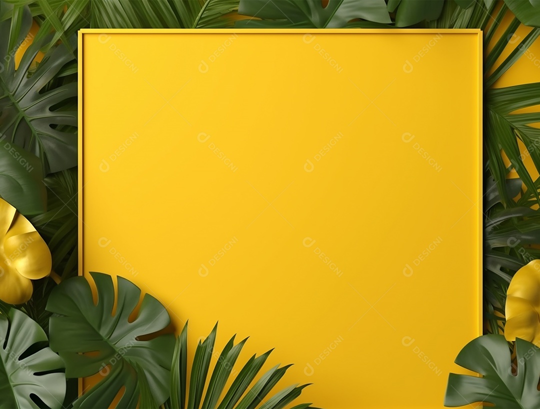 Fundo background de folhagens