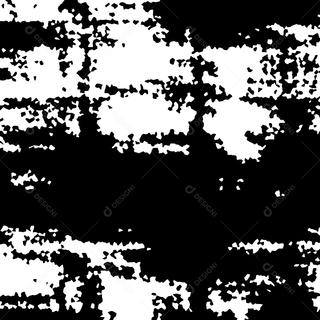 Fundo de Textura Grunge Abstrato Com Estilo Preto e Branco Vetor EPS