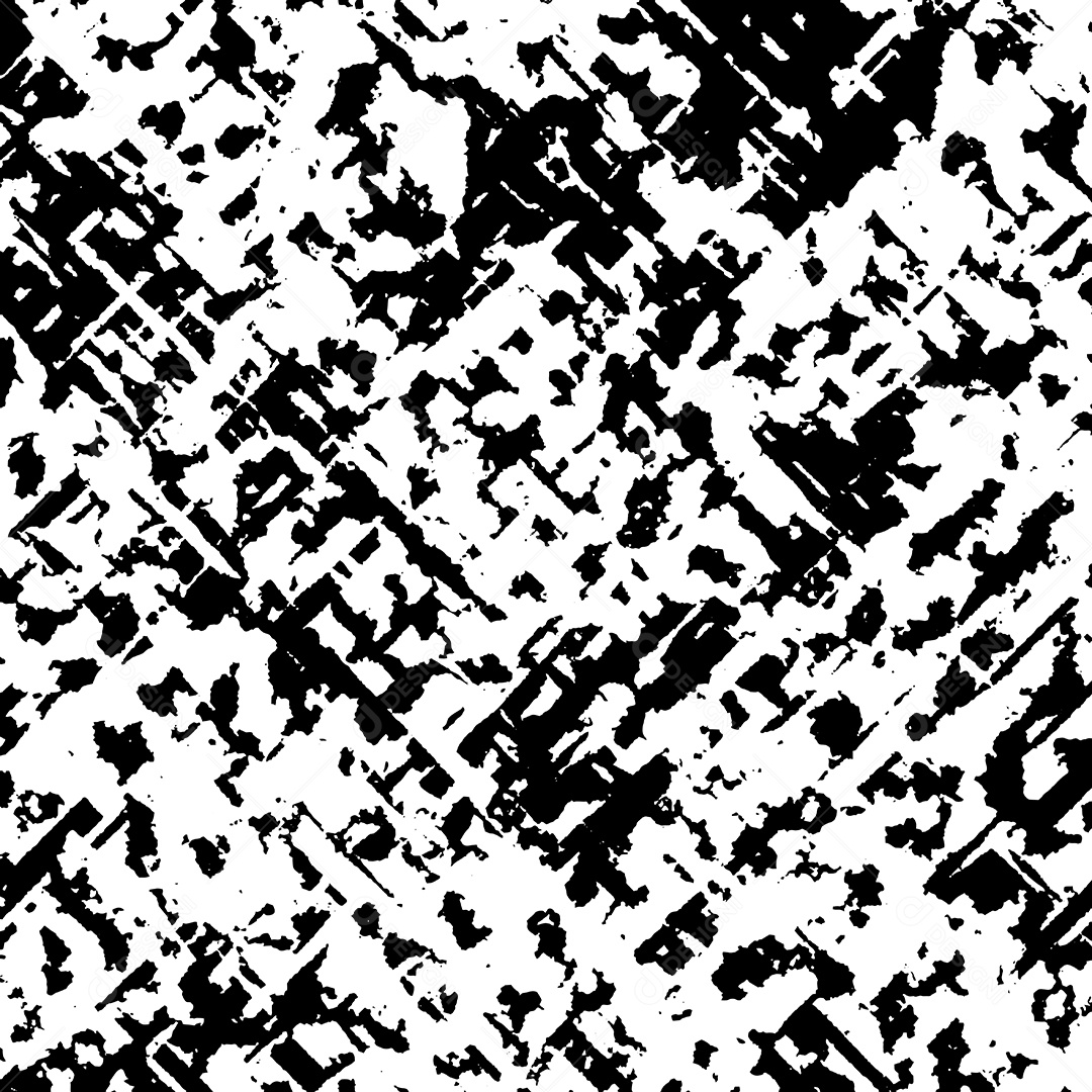 Fundo de Textura Grunge Abstrato Com Estilo Preto e Branco Vetor EPS