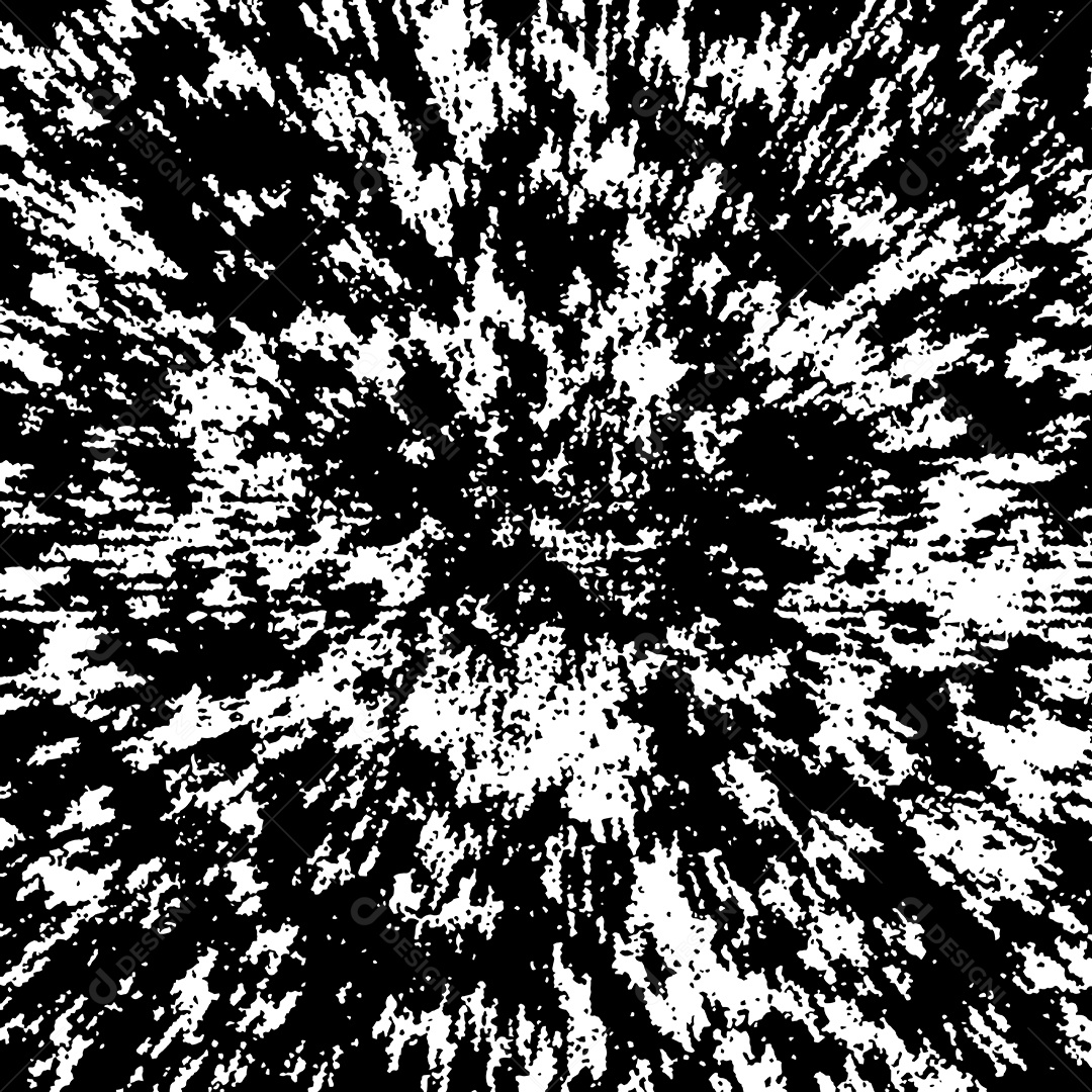 Fundo de Textura Grunge Com Estilo Preto e Branco Vetor EPS