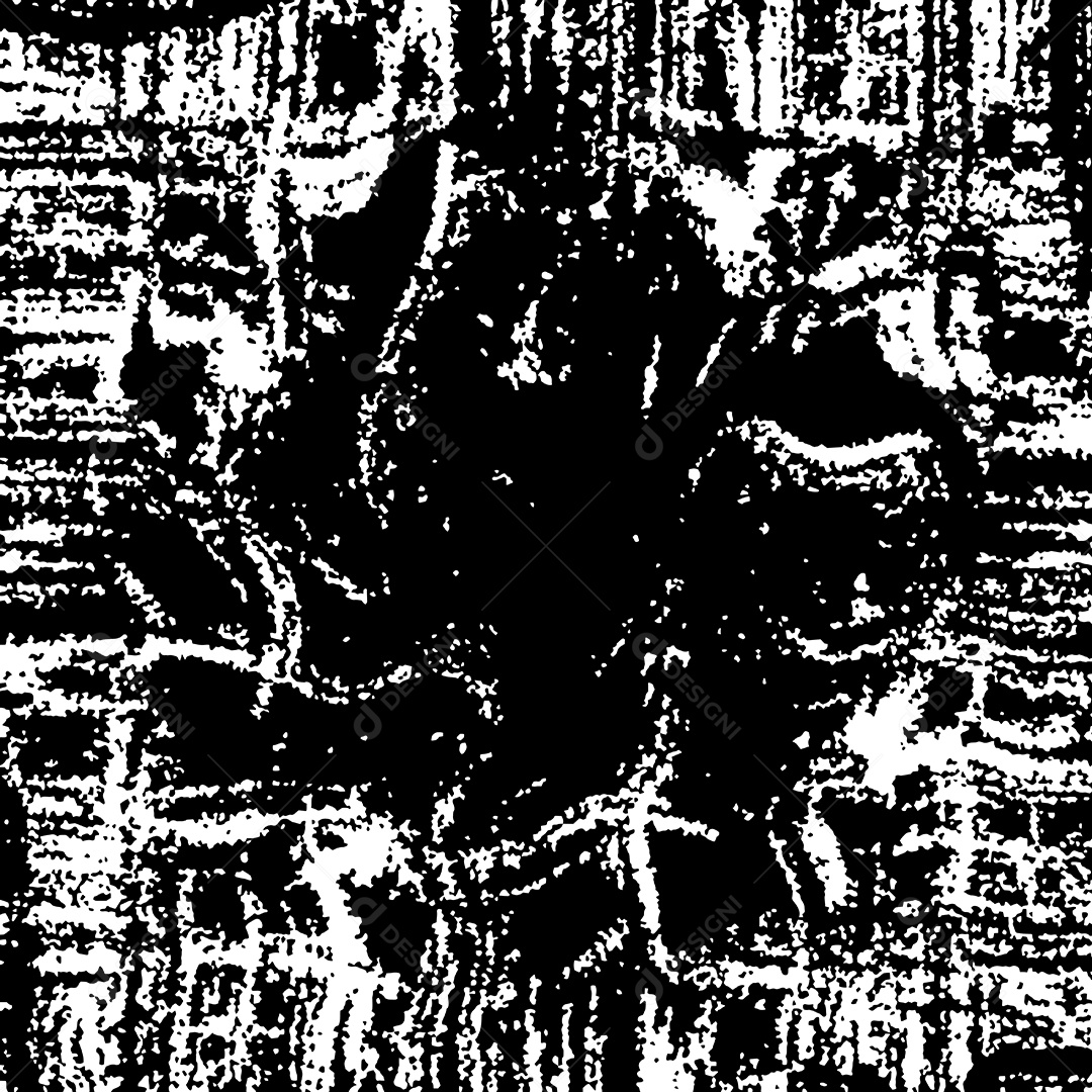 Fundo de Textura Grunge Com Estilo Preto e Branco Vetor EPS