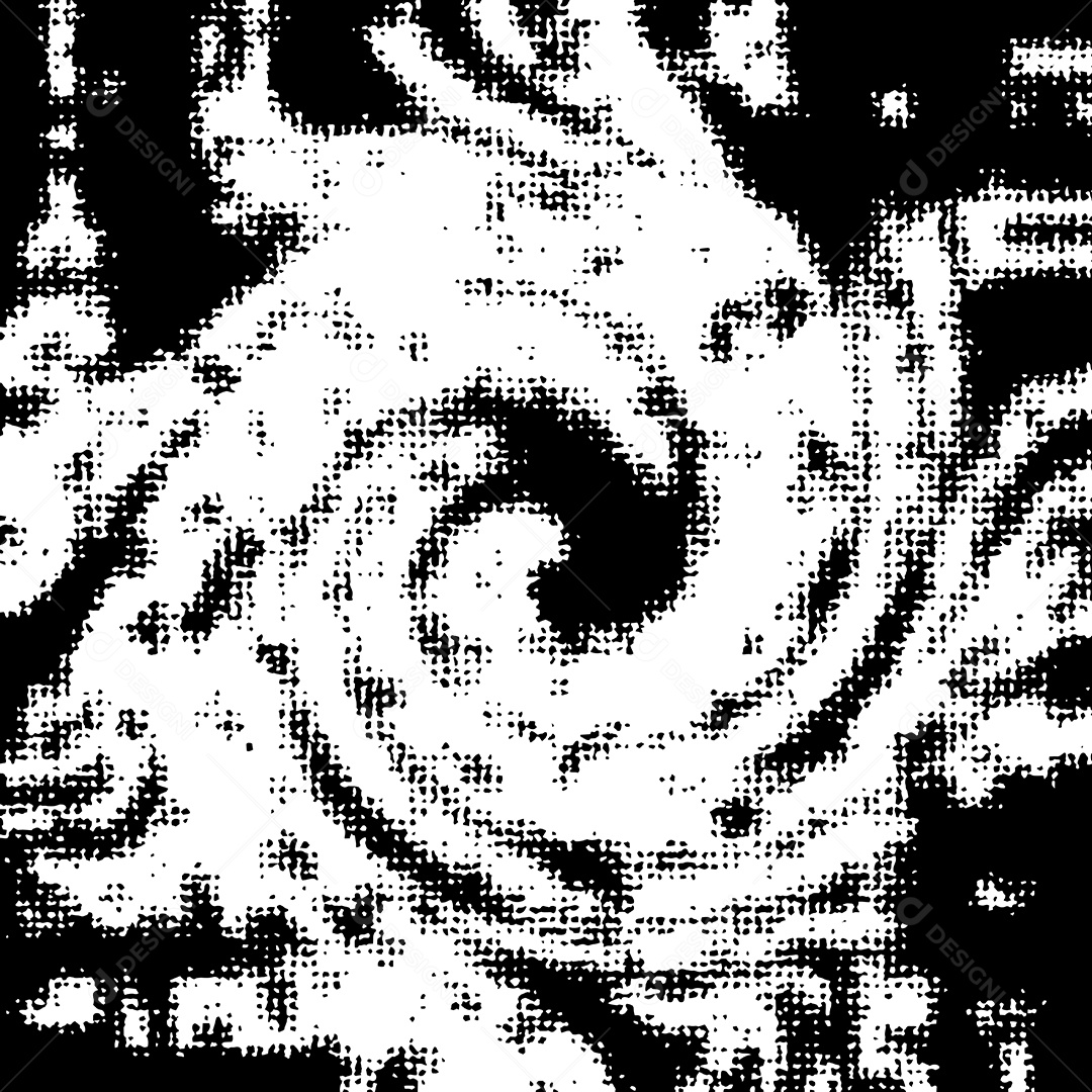 Fundo de Textura Grunge Com Estilo Preto e Branco Vetor EPS