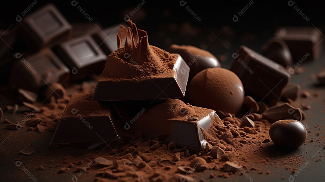 Dia Mundial do Chocolate 07 de julho IA generativa.