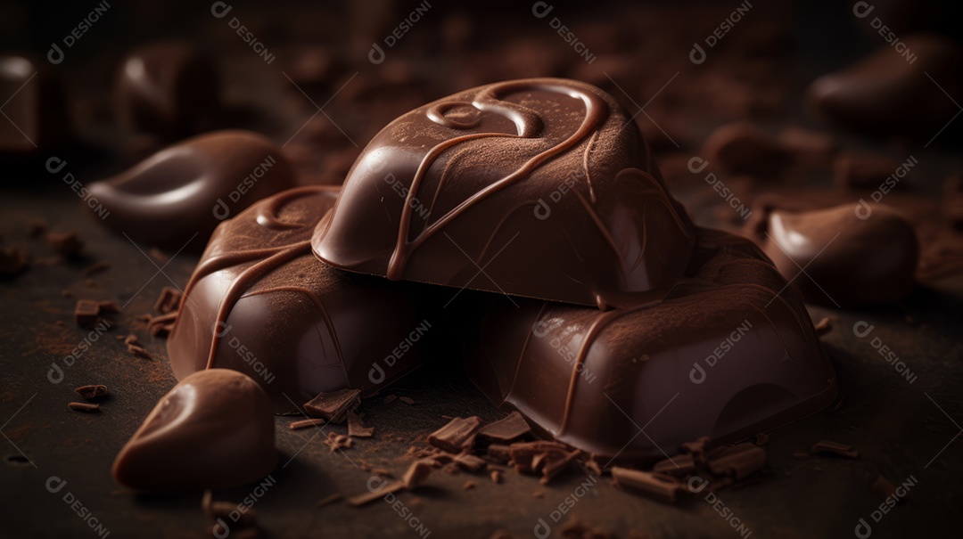 Dia Mundial do Chocolate 07 de julho IA generativa.