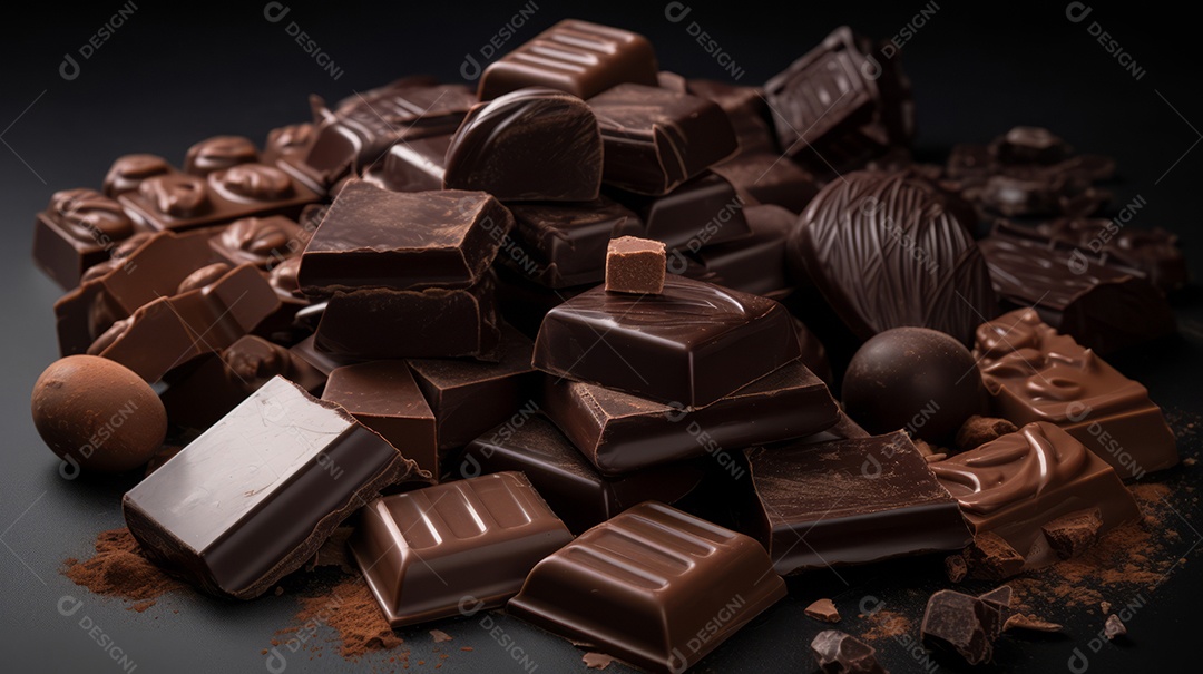 Dia Mundial do Chocolate 07 de julho IA generativa.