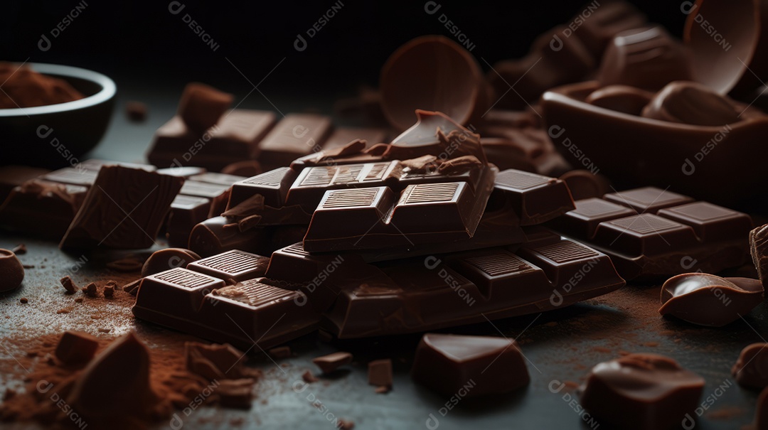 Dia Mundial do Chocolate 07 de julho IA generativa.