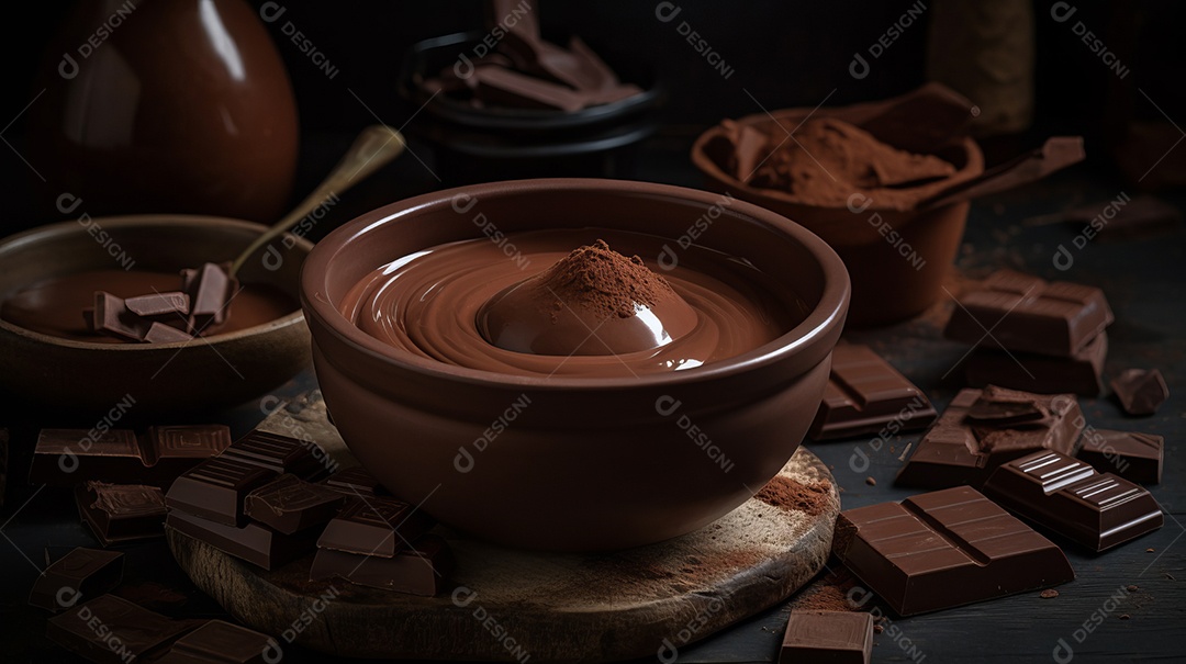 Dia Mundial do Chocolate 07 de julho IA generativa.