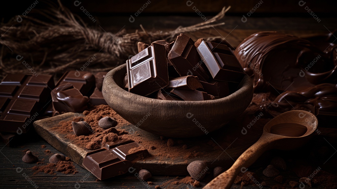 Dia Mundial do Chocolate 07 de julho IA generativa.