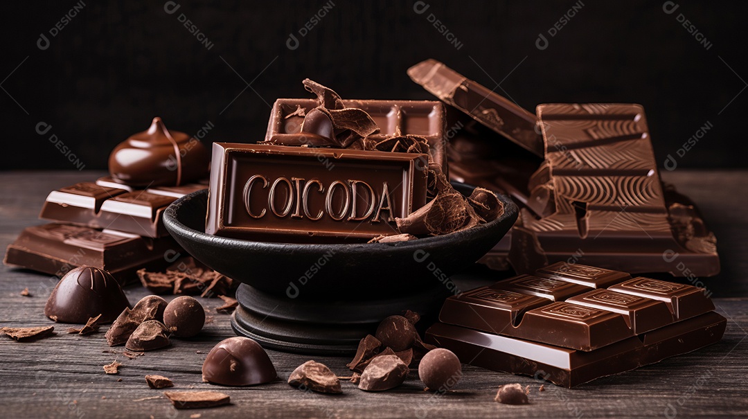 Dia Mundial do Chocolate 07 de julho IA generativa.