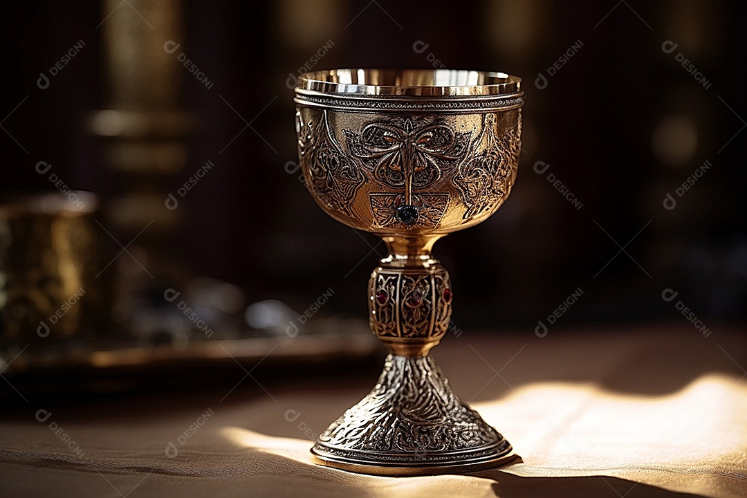 Banquete sobre uma mesa Corpus de christus