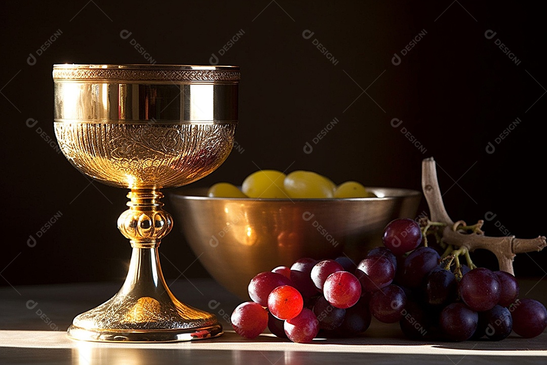 Banquete sobre uma mesa Corpus de christus