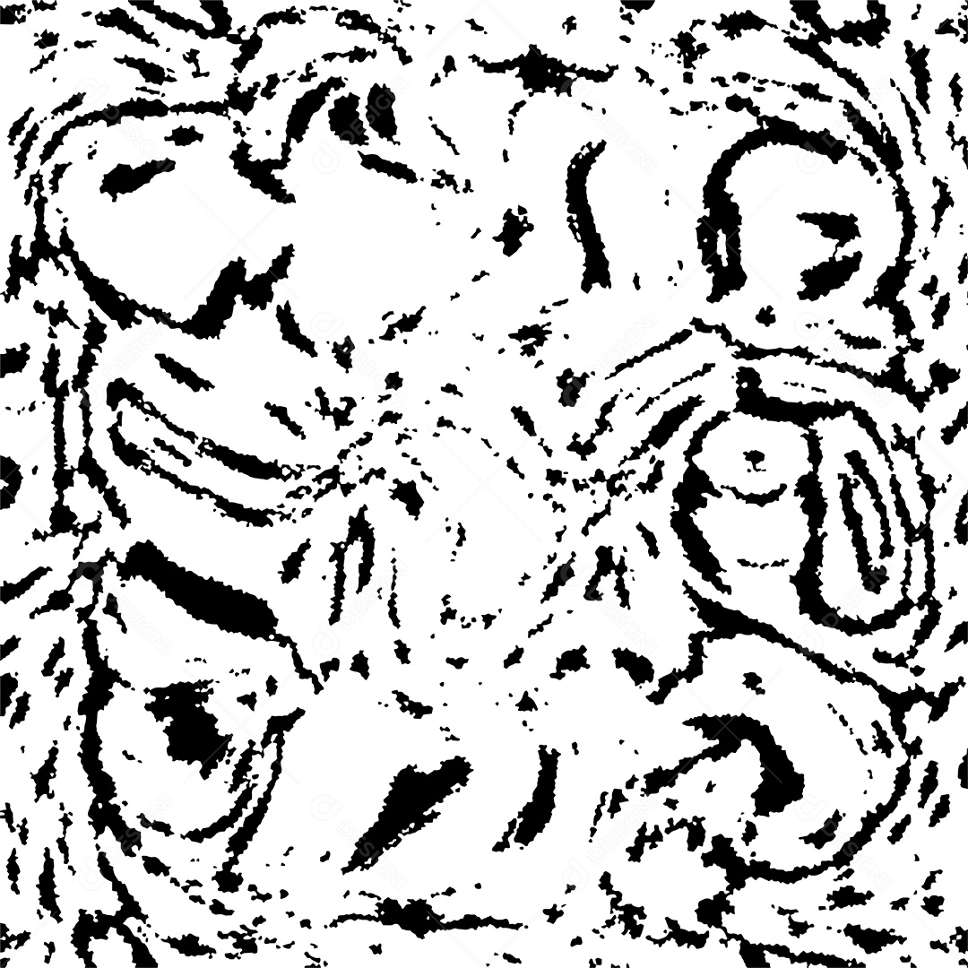 Fundo de Textura Grunge Com Estilo Preto e Branco Vetor EPS