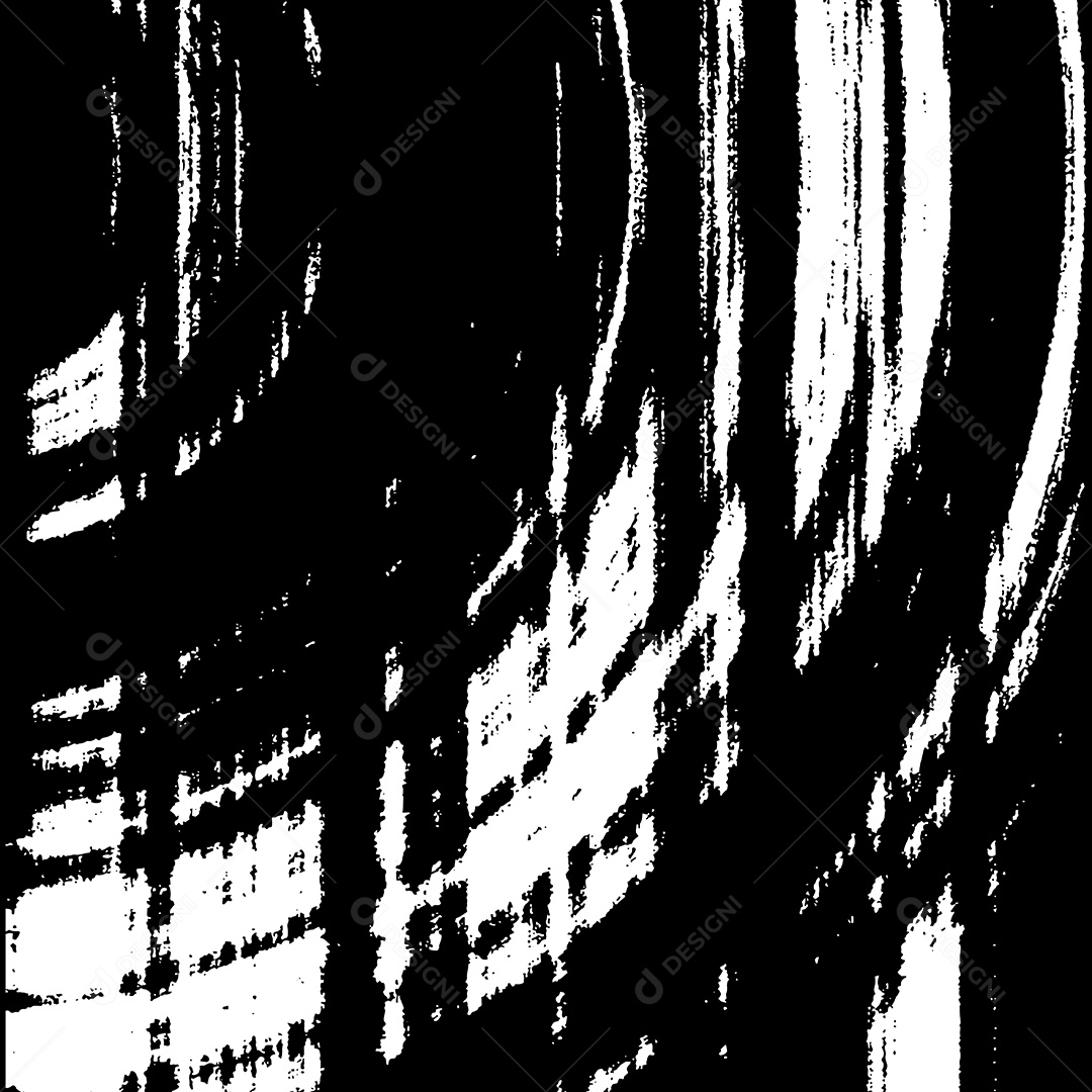 Fundo de Textura Grunge Com Estilo Preto e Branco Vetor EPS