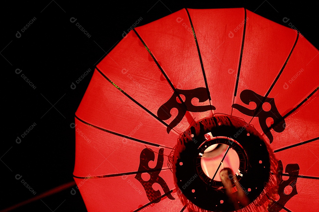 Lanternas chinesas, ano novo chinês.