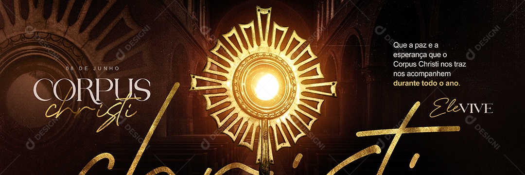 Carrossel Corpus Christi 08 De Junho Durante Todo Ano Social Media PSD Editável