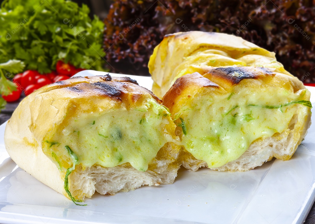 Pão de alho para churrasco