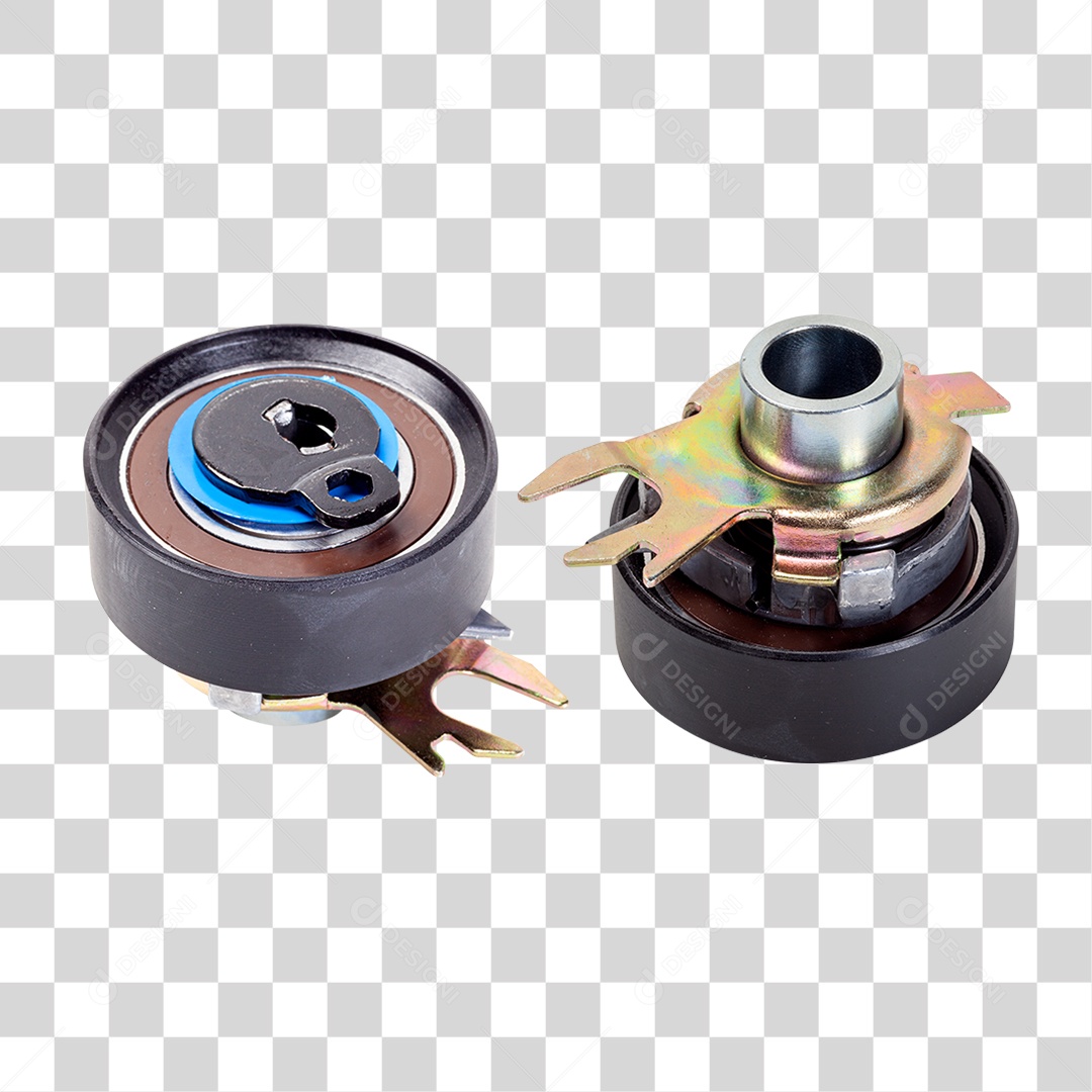 Tensor de Motor Objeto 3D para Composição PNG Transparente