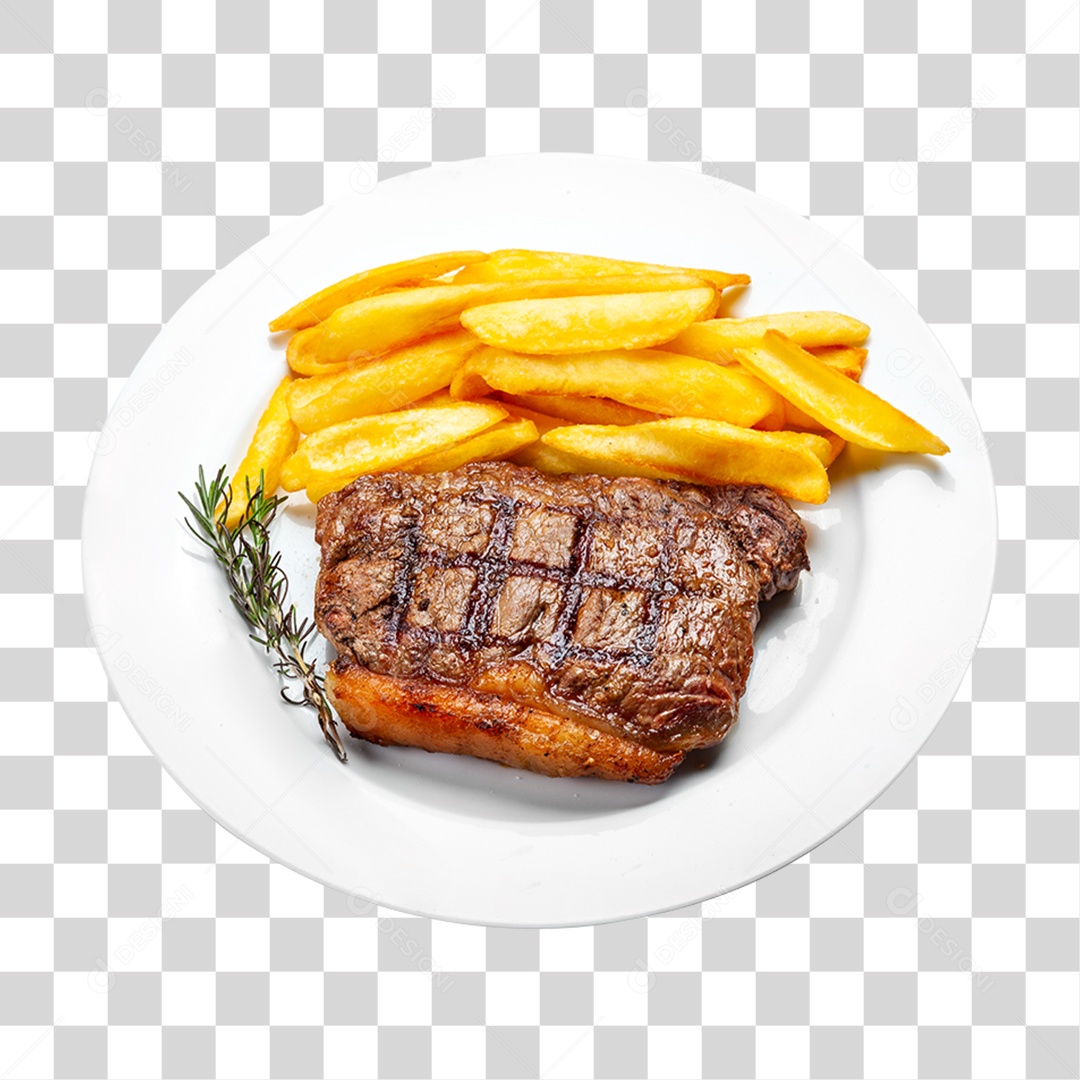 Carne com Batata PNG Transparente