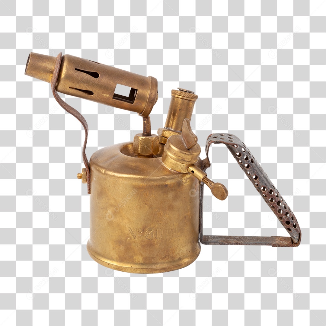 Maçarico Antigo PNG Transparente
