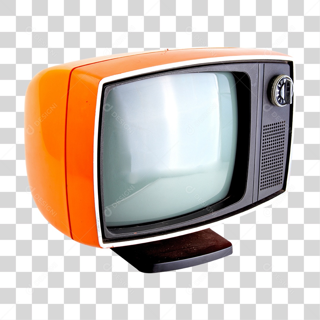 Televisão Velha PNG Transparente