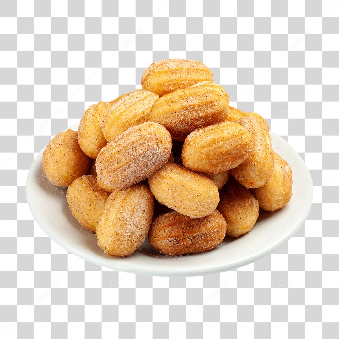 Churros Prato PNG Transparente