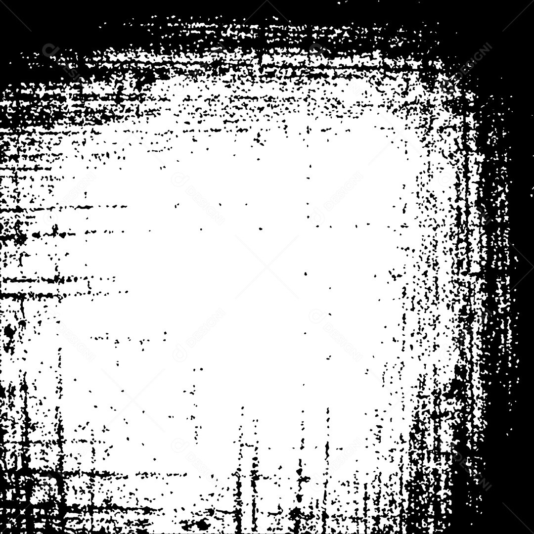 Fundo de Textura Grunge Com Estilo Preto e Branco Vetor EPS