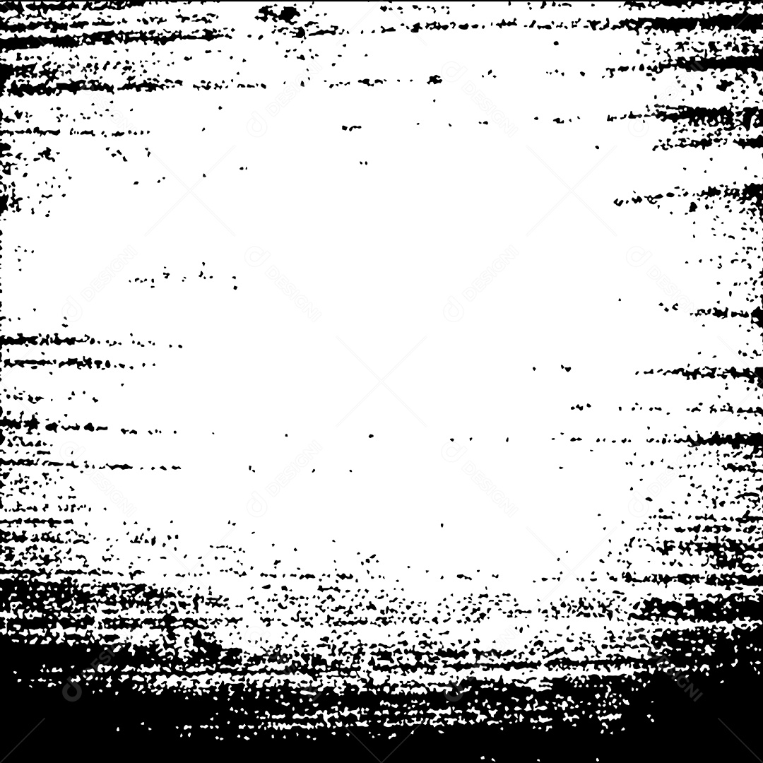 Fundo de Textura Grunge Com Estilo Preto e Branco Vetor EPS