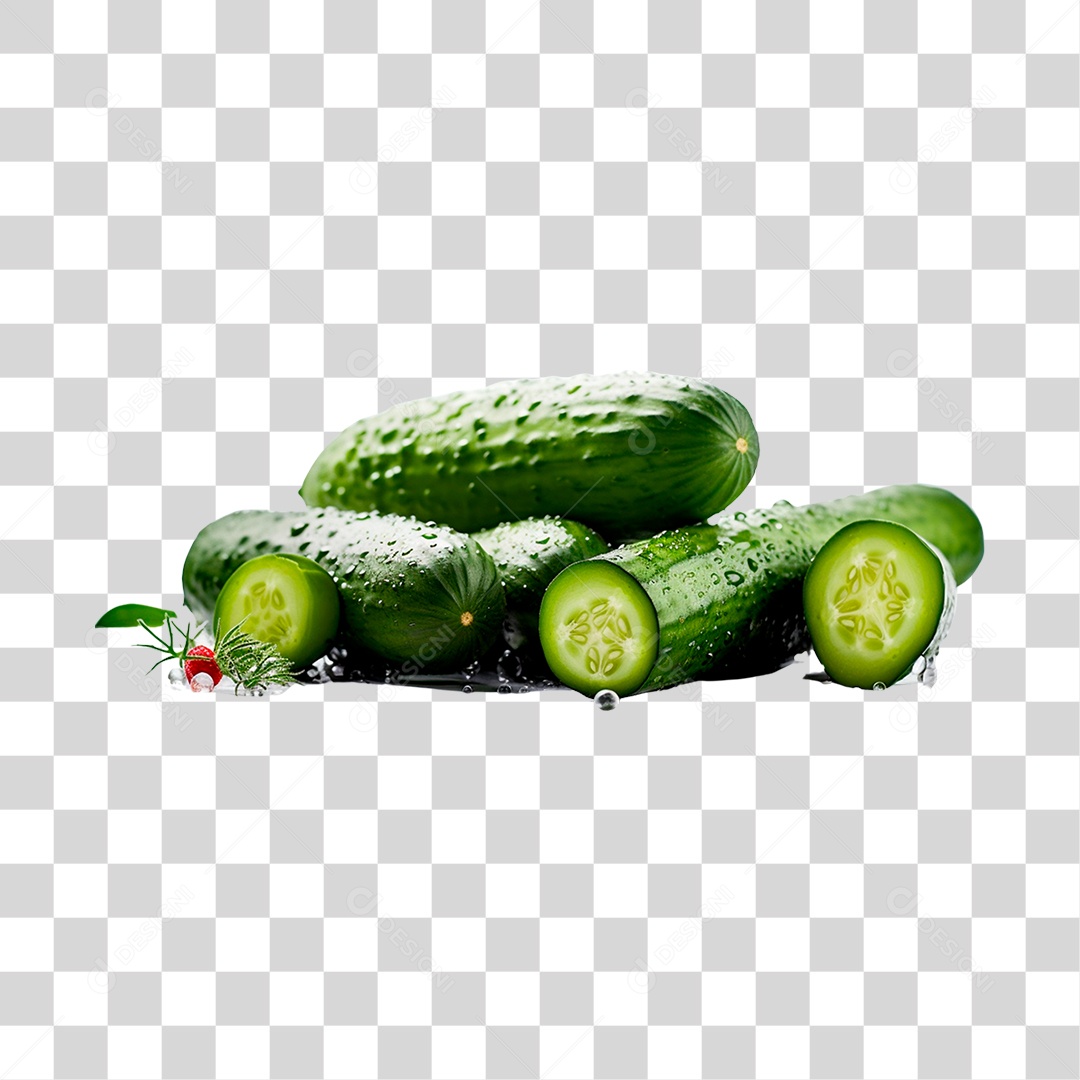 Pepino alimento PNG Transparente