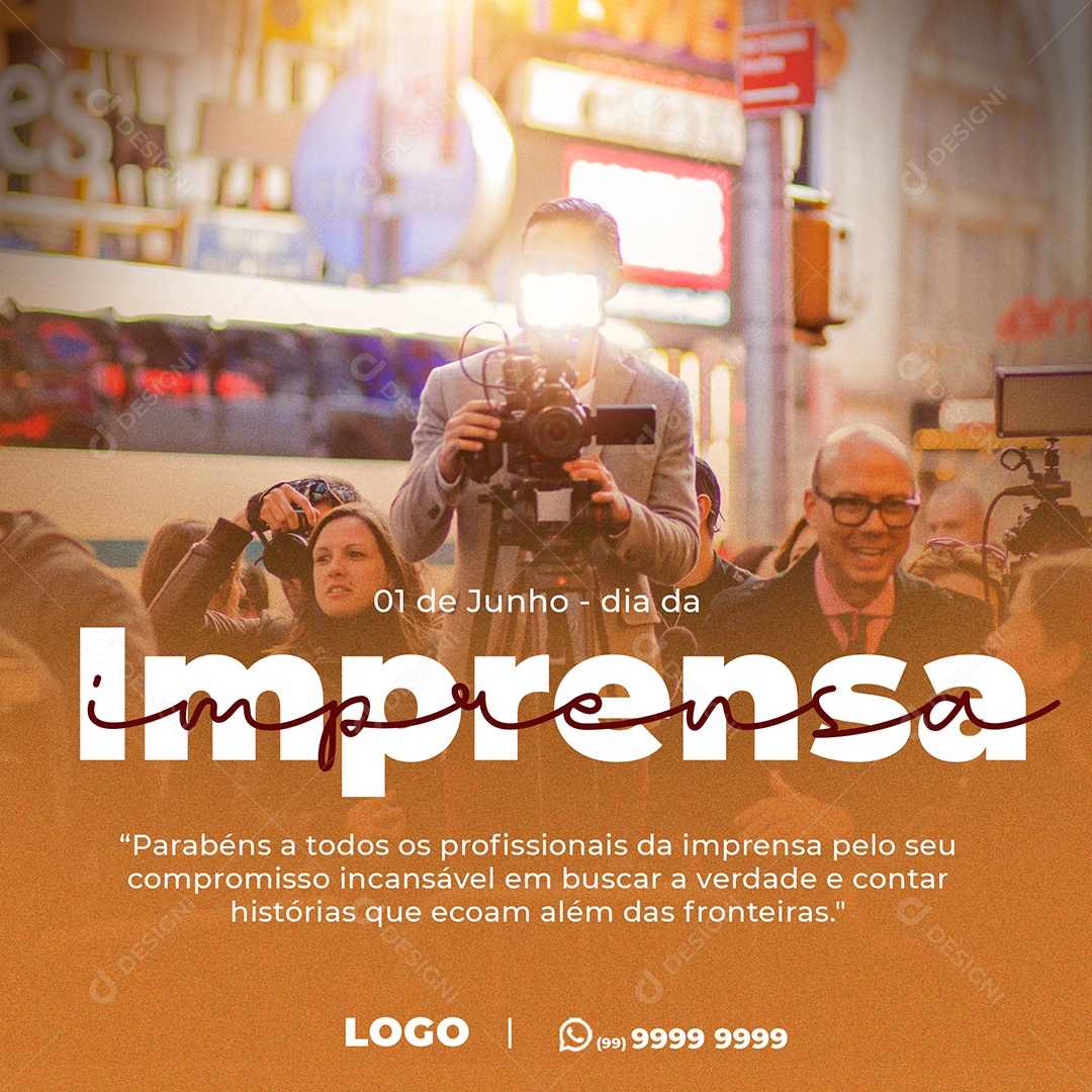 Congratulations To All Professionals Press Day June 1st Editable Social Media PSD