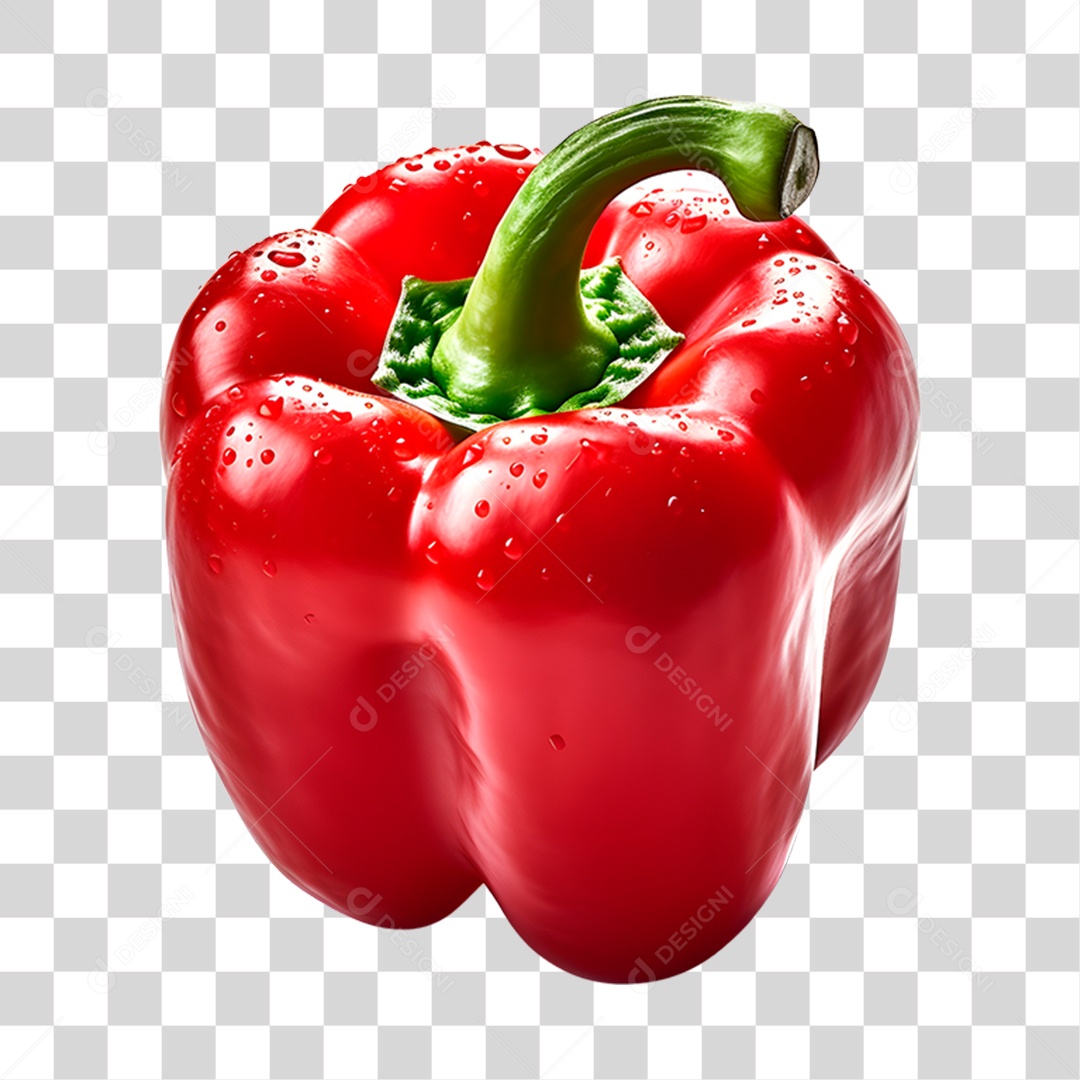 Pimentão fruto PNG Transparente