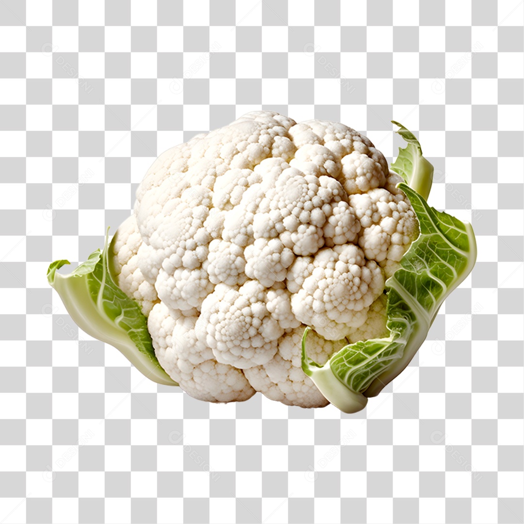 Couve flor PNG Transparente