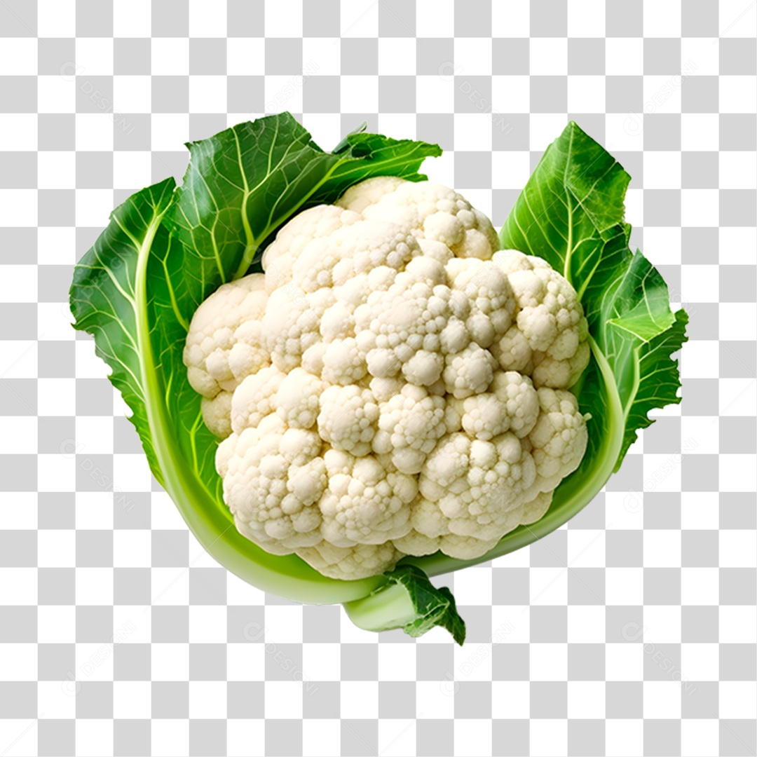 Couve flor PNG Transparente