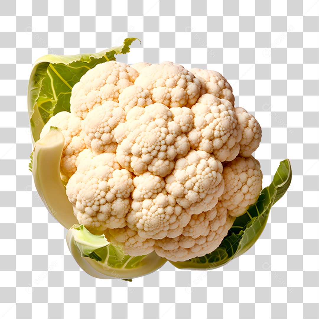 Couve flor PNG Transparente