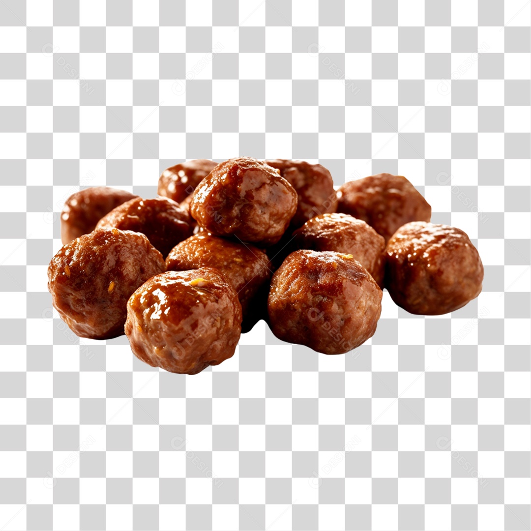 Carnes fritas PNG Transparente