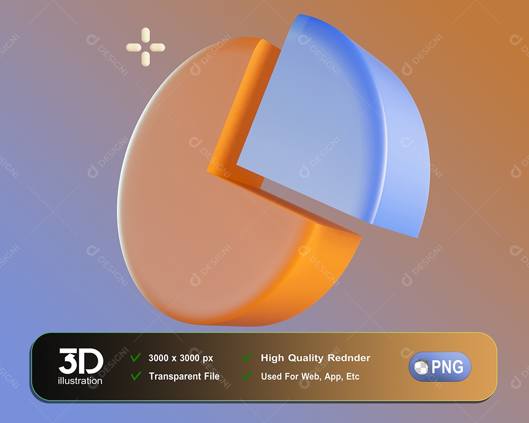 Graficos Elemento 3D Para Composição PSD