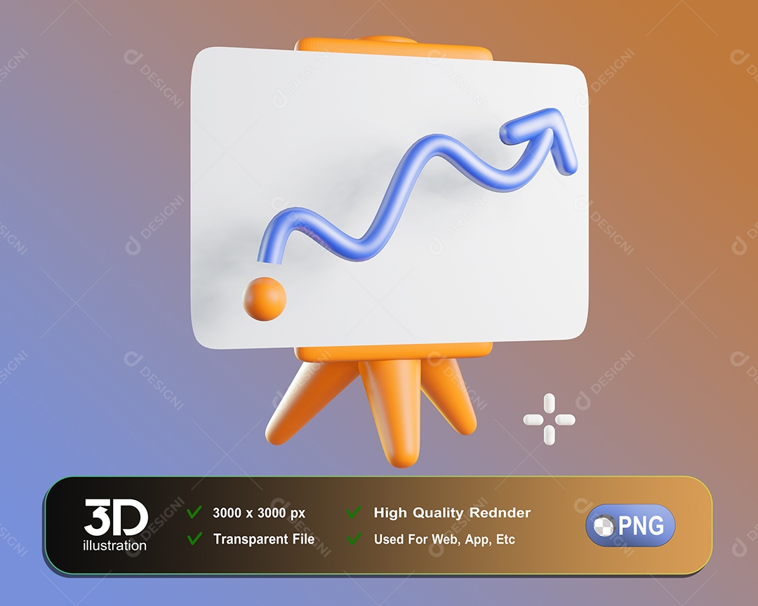 Graficos Elemento 3D Para Composição PSD