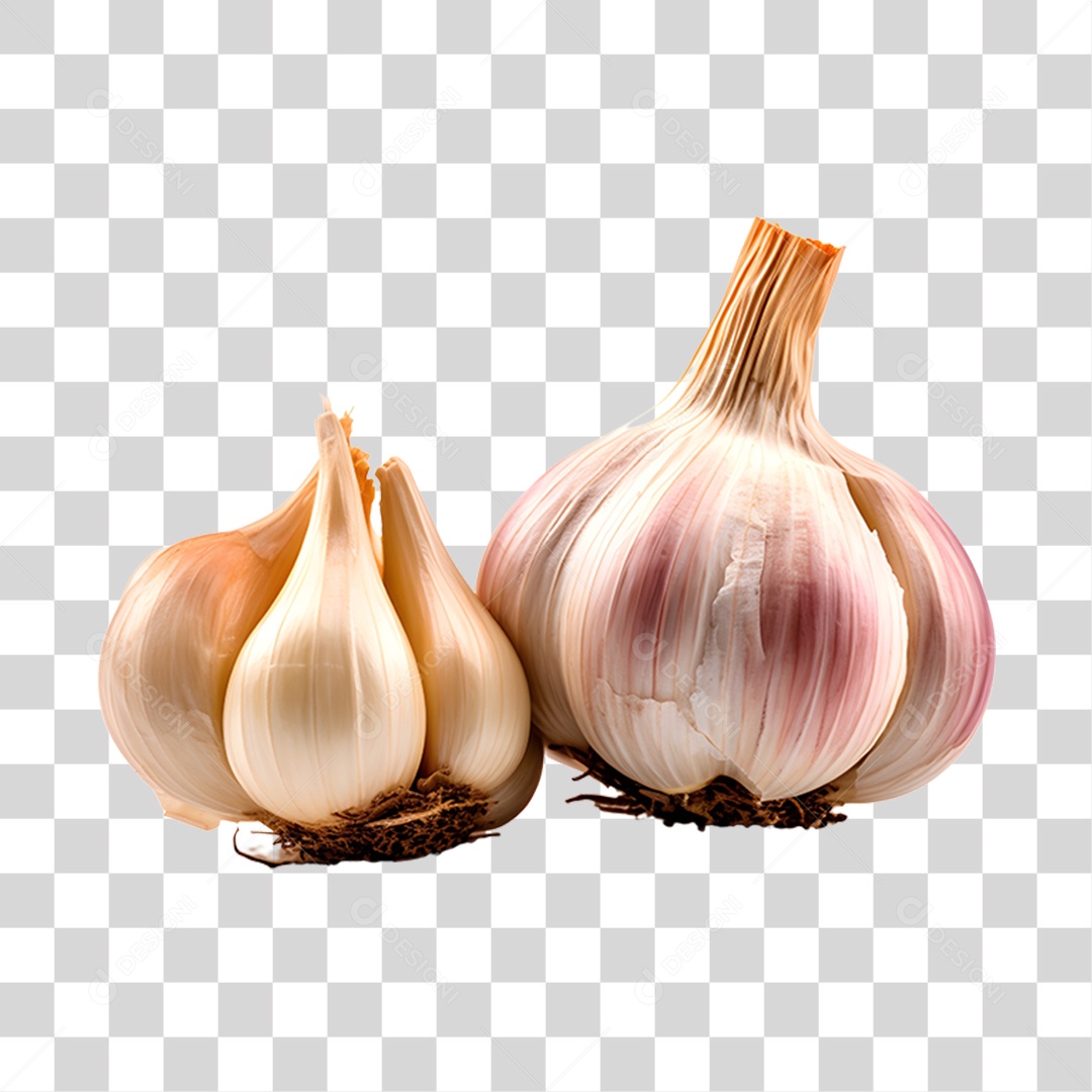 Alho Fresco PNG Transparente
