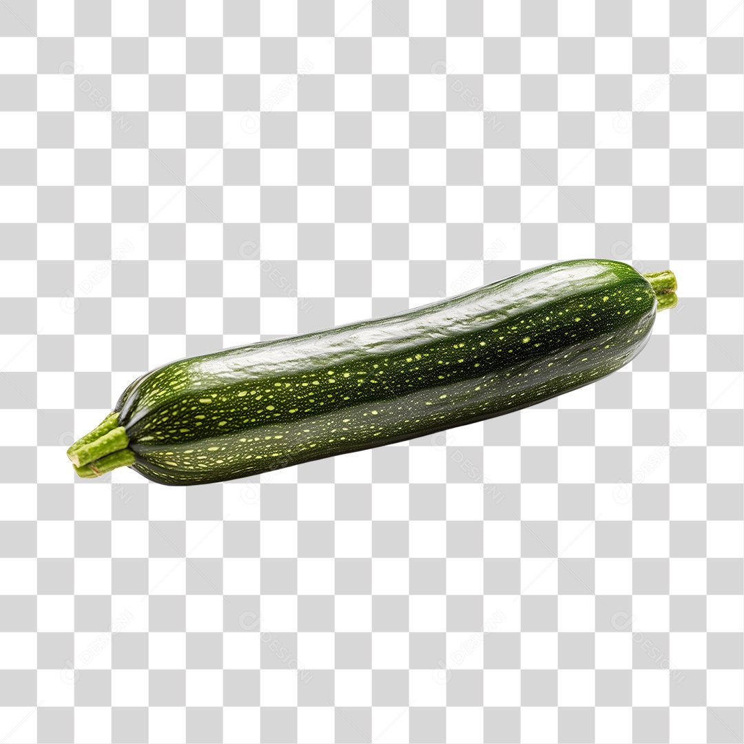 Abobrinha Verde PNG Transparente