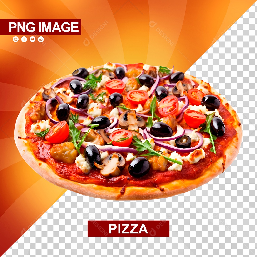 Deliciosa Pizza PSD