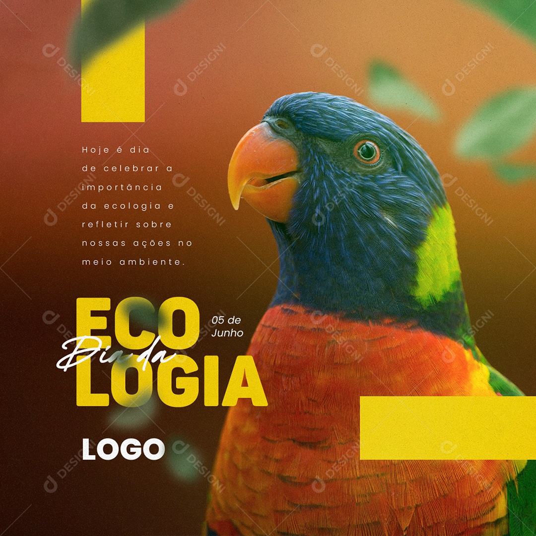 Dia Da Ecologia 5 De Junho Social Media PSD Editável